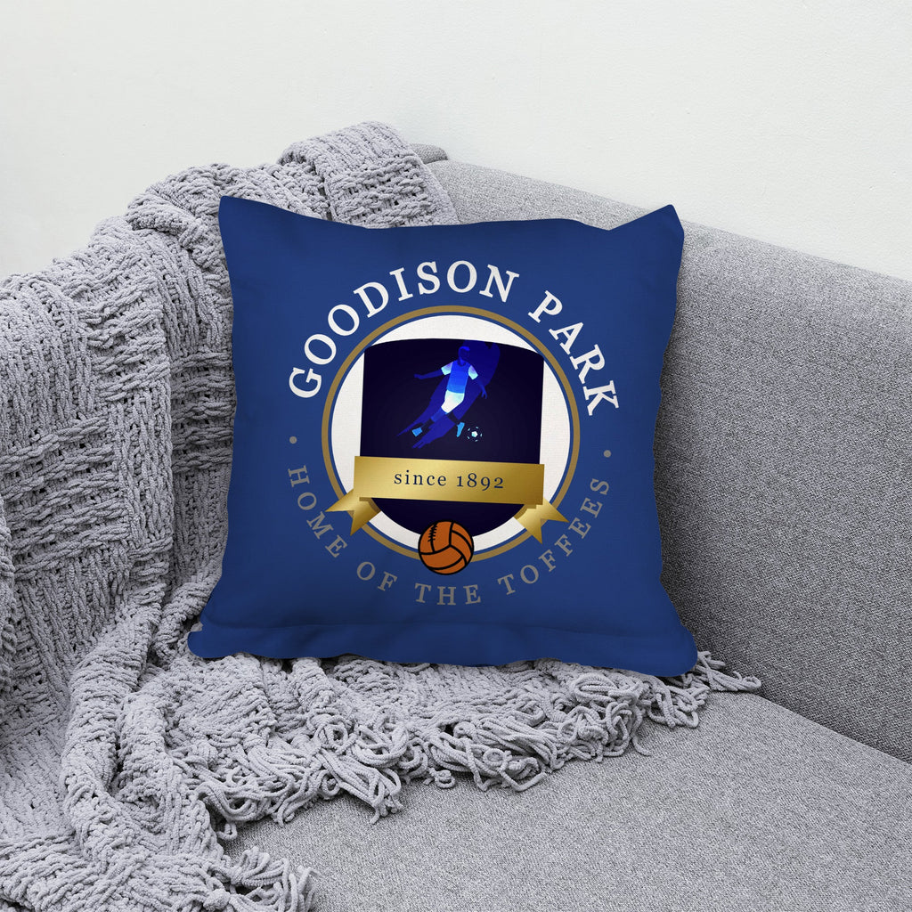 Merseyside Blues Goodison - Football Legends - Cushion 10"