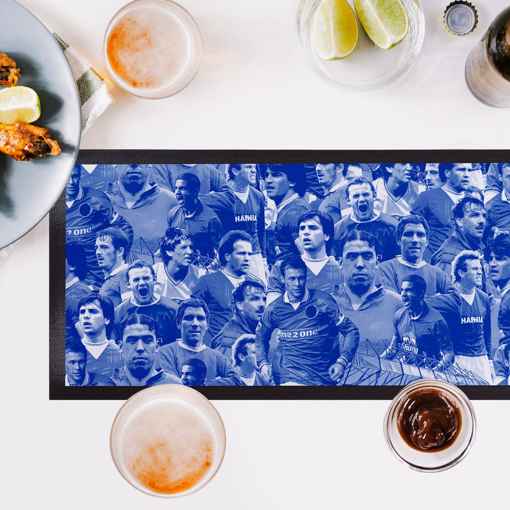 Merseyside Blues Montage - Bar Runner