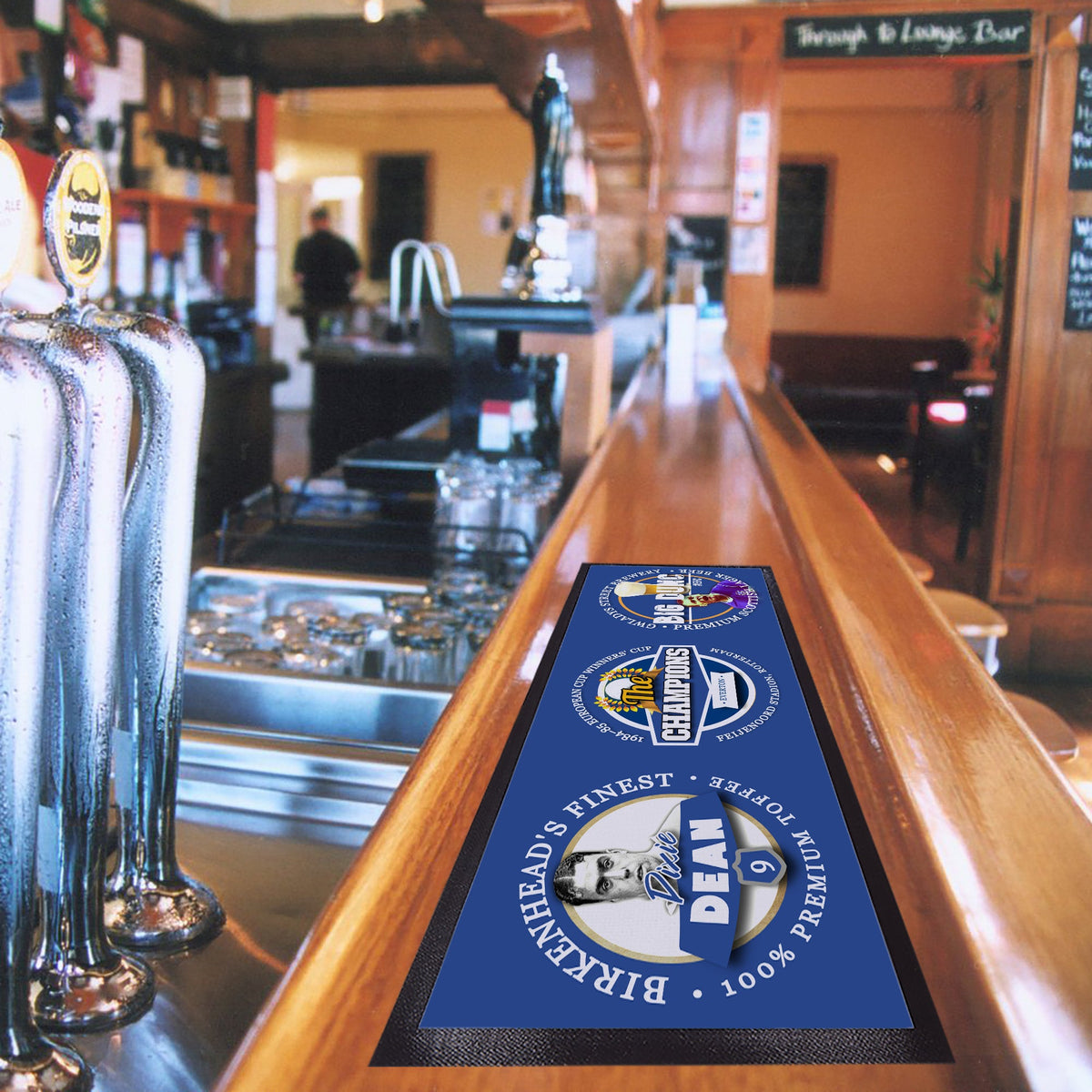 Merseyside Blues- Football Legends - Bar Runner