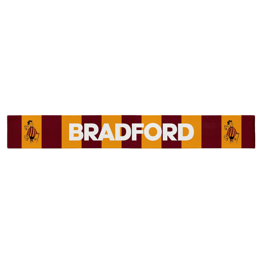 Bradford - City Gent - Knitted Eyelet Football Scarf