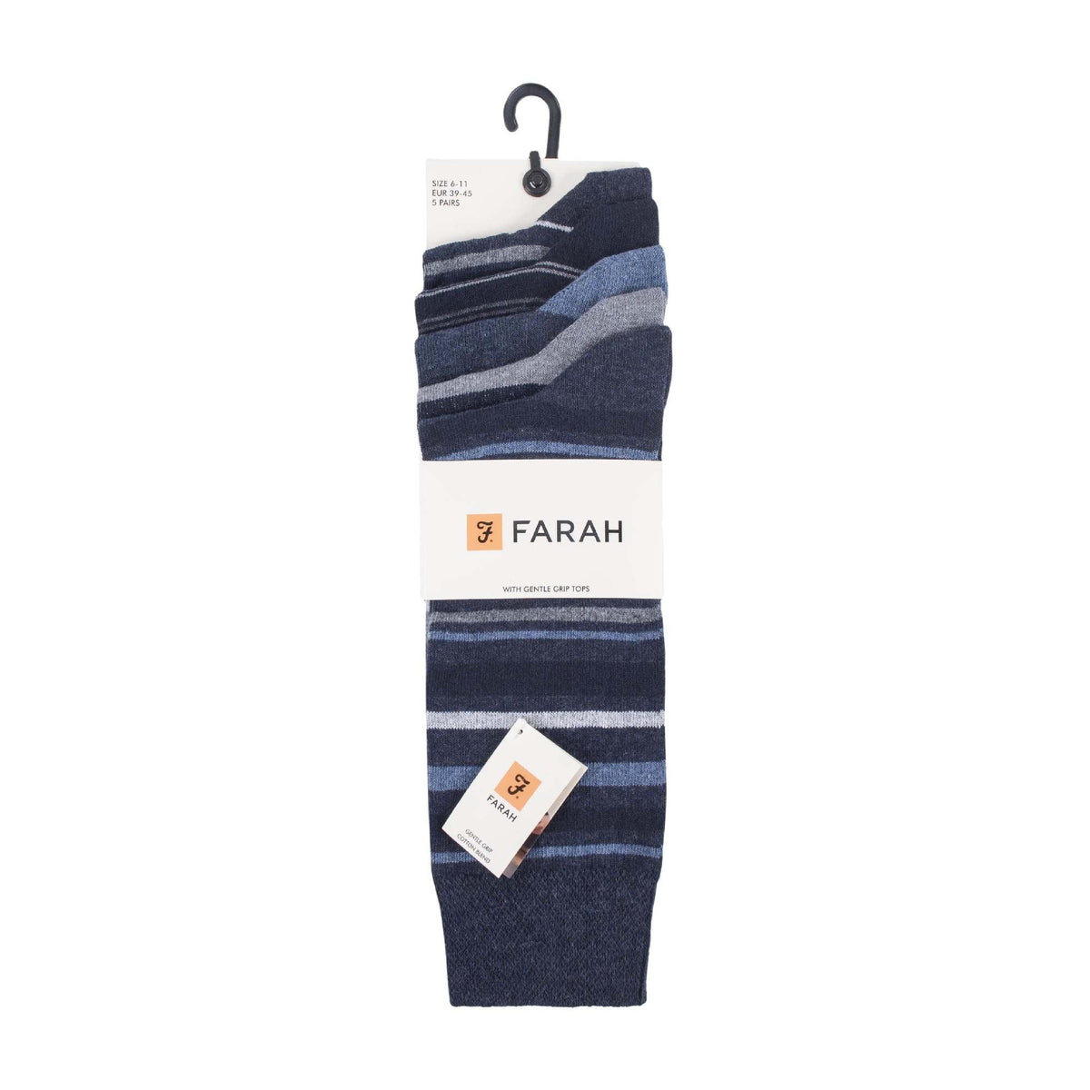 5 Pack Mens Patterned Cotton Dress Socks