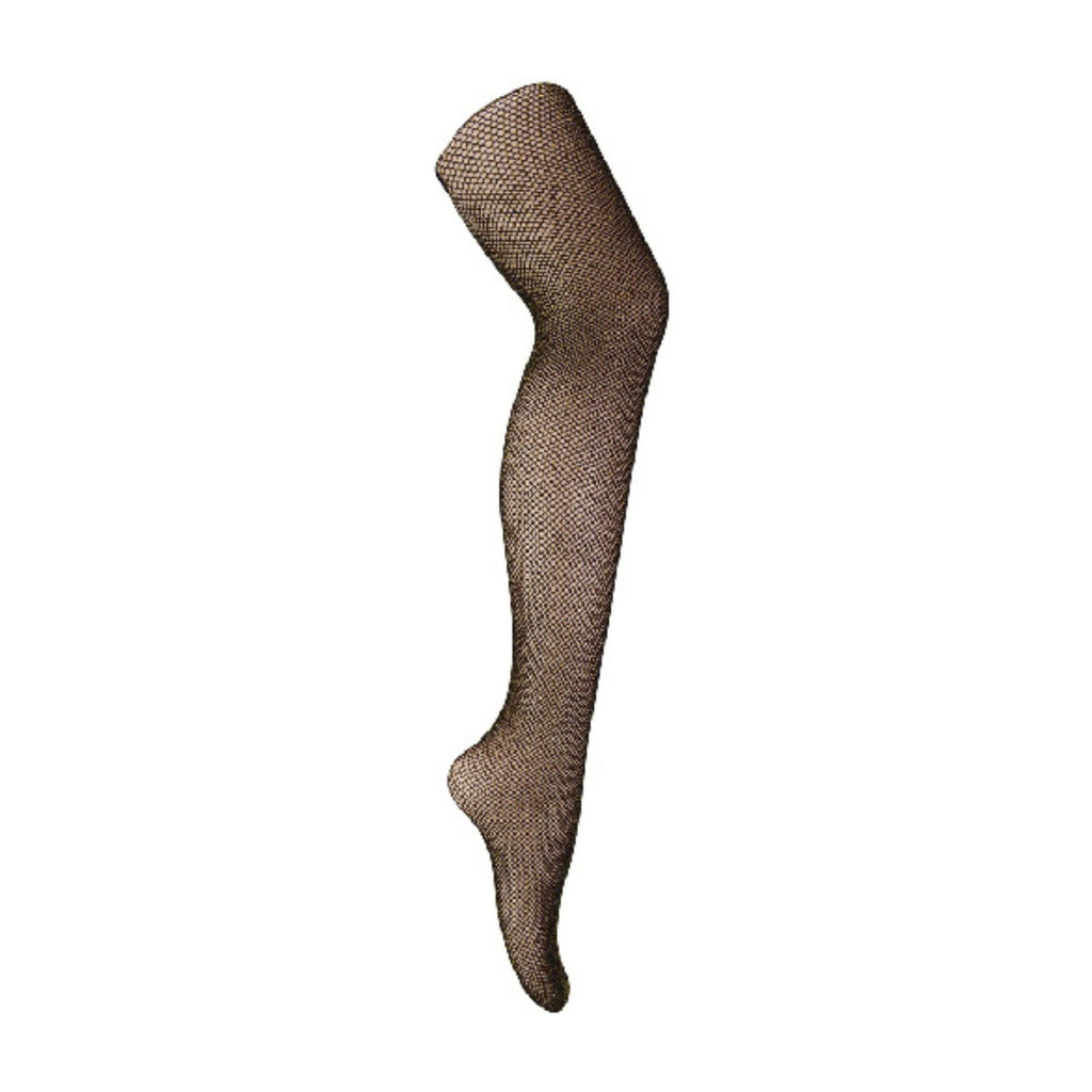 1 Pack Ladies Fishnet Tights with Glitter Effect