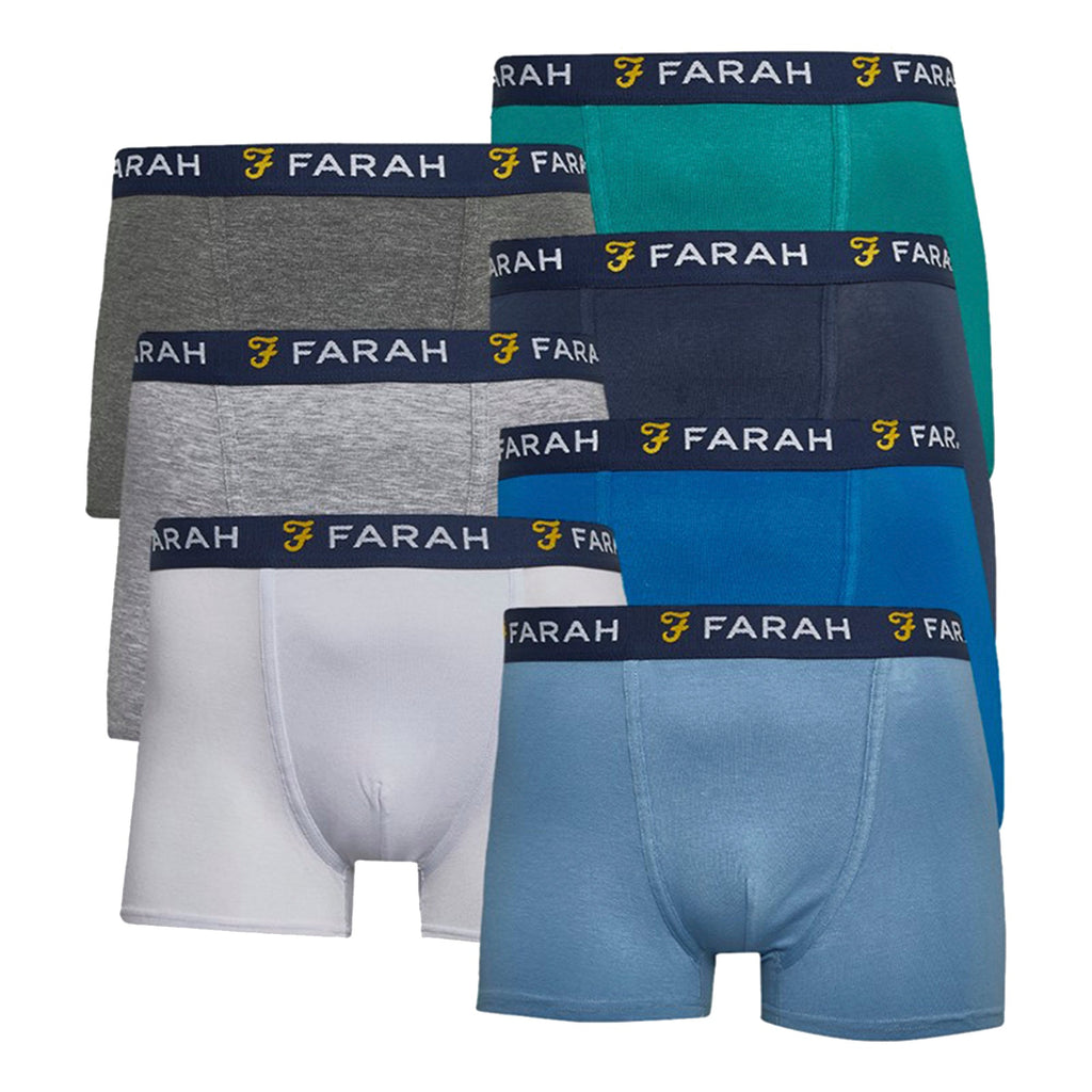 7 Pack Mens Cotton Breathable Boxers Underwear - Chander Collection