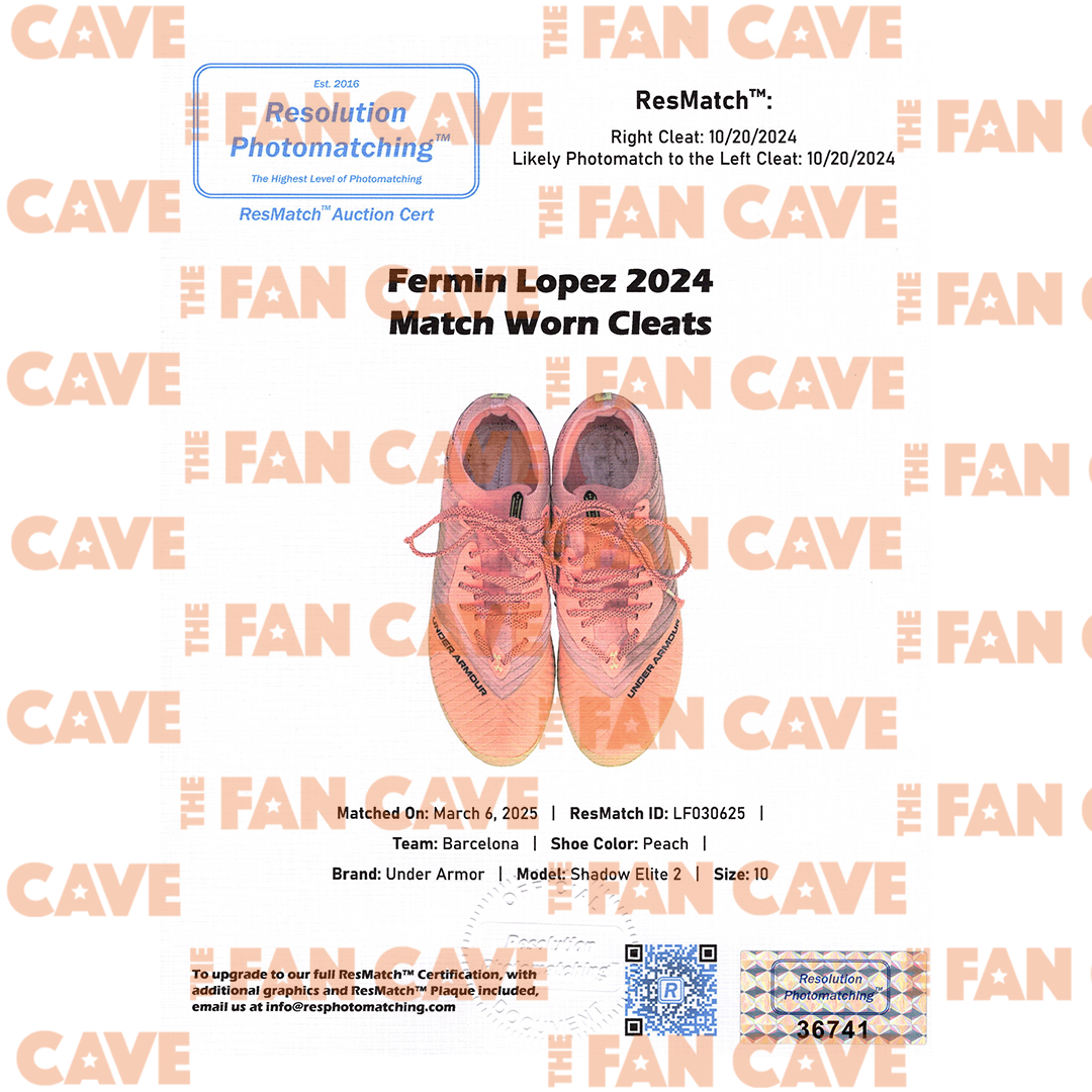 Fermín López Match Worn Boots