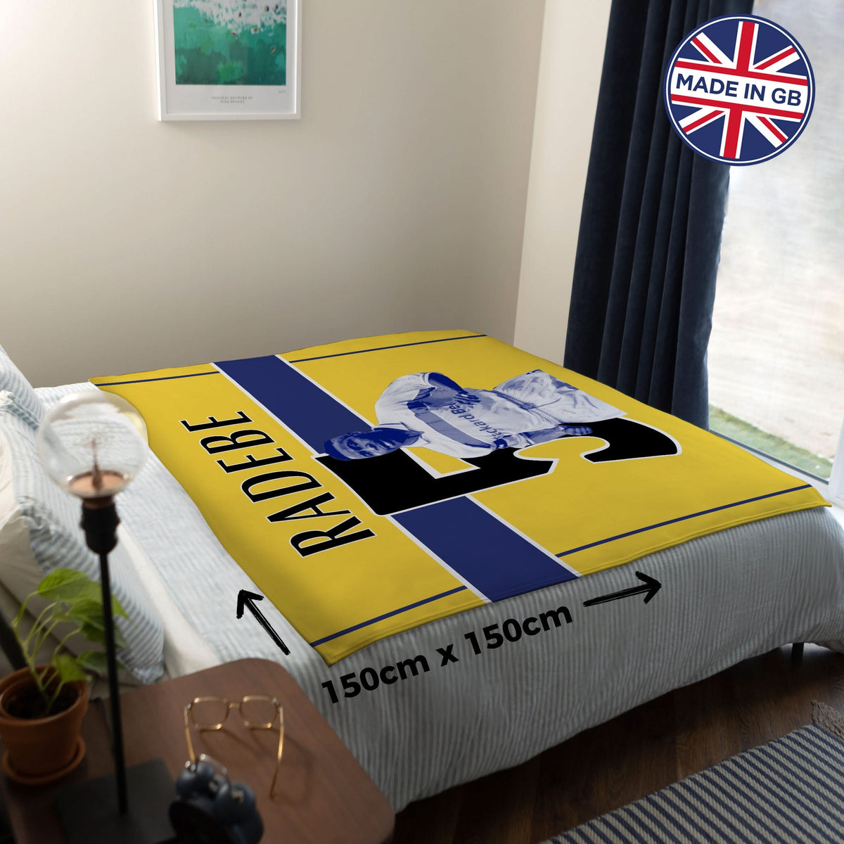 Leeds Radebe 5 - Fleece 150cm X 150cm