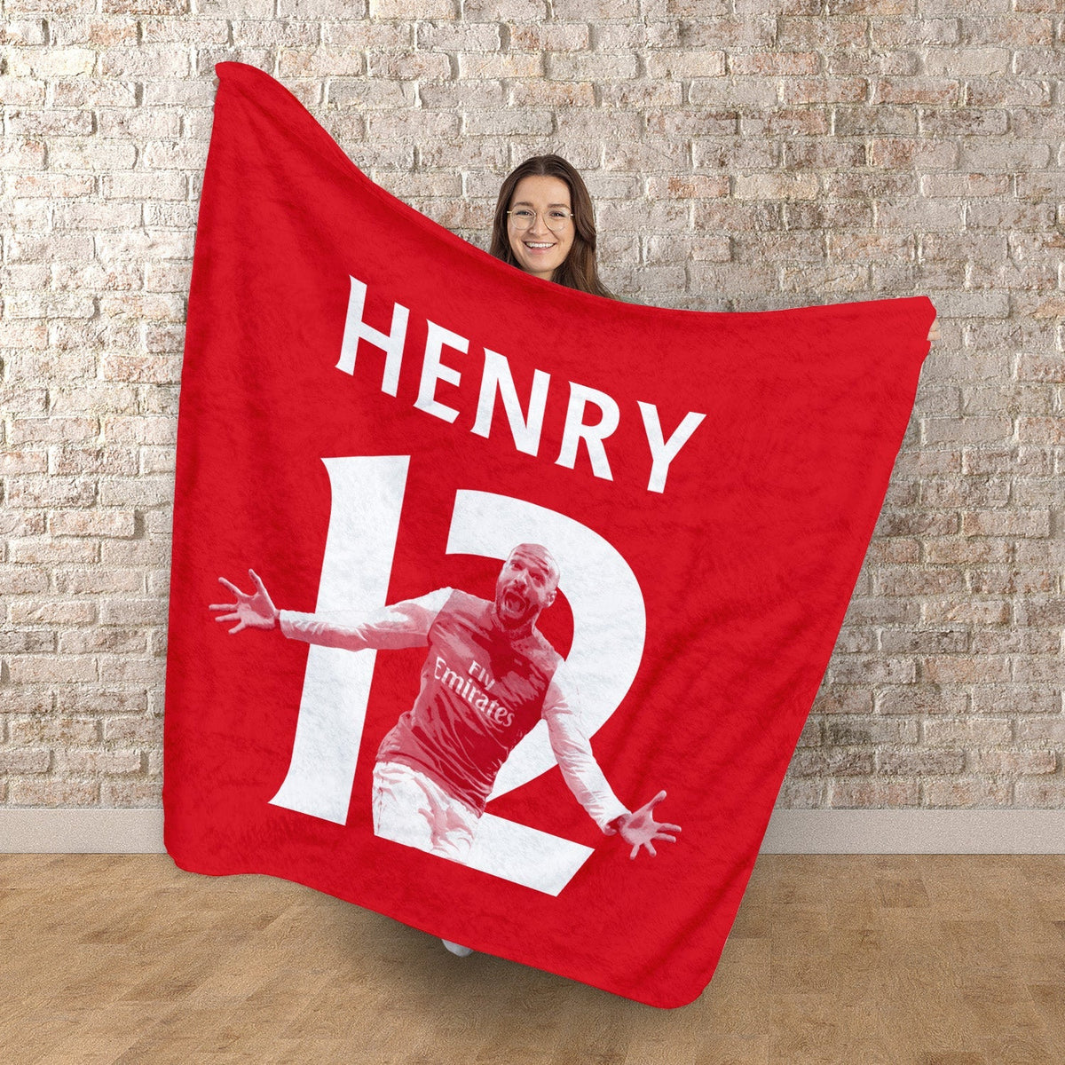 The Gooners Henry 12 - Fleece 150cm X 150cm