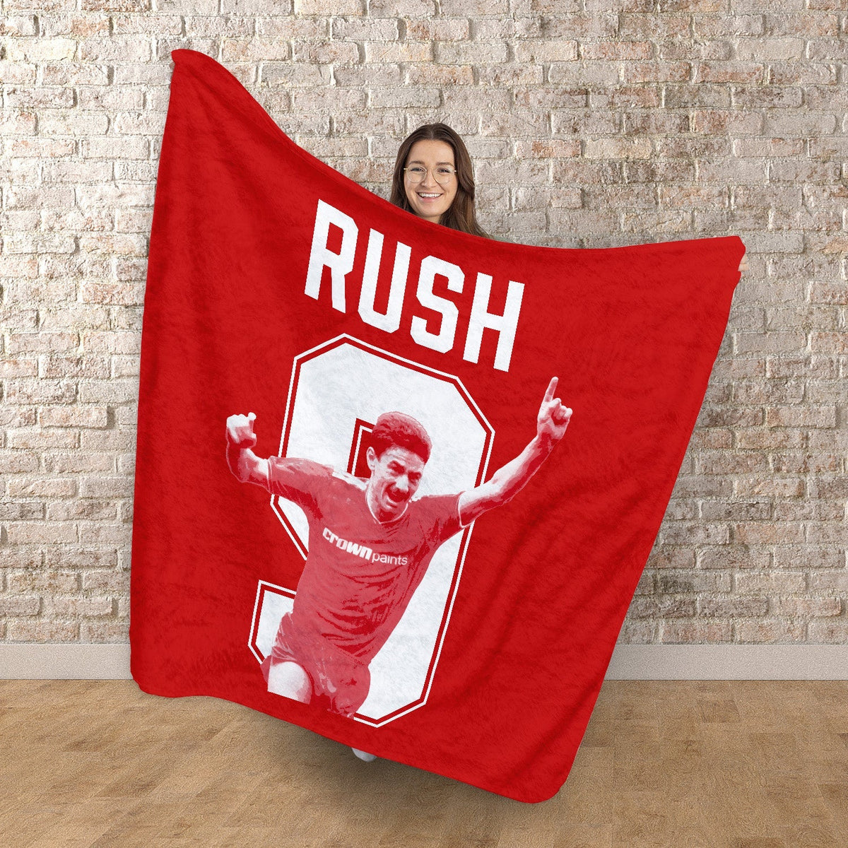 Liverpool Rush 9 - Fleece 150cm X 150cm