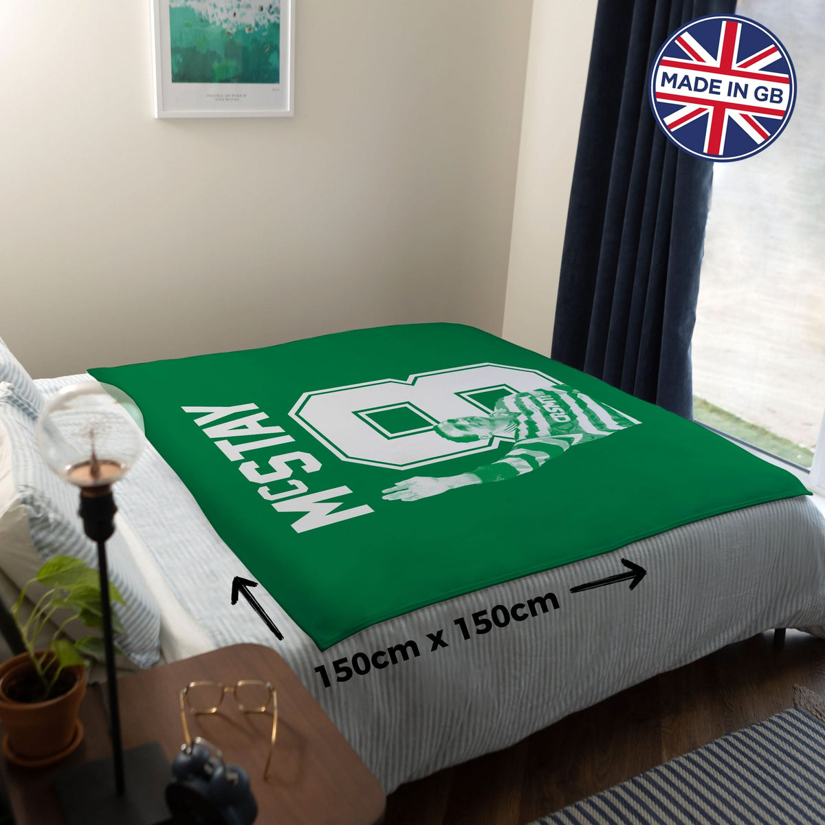 Celtic McStay 8 - Fleece 150cm X 150cm