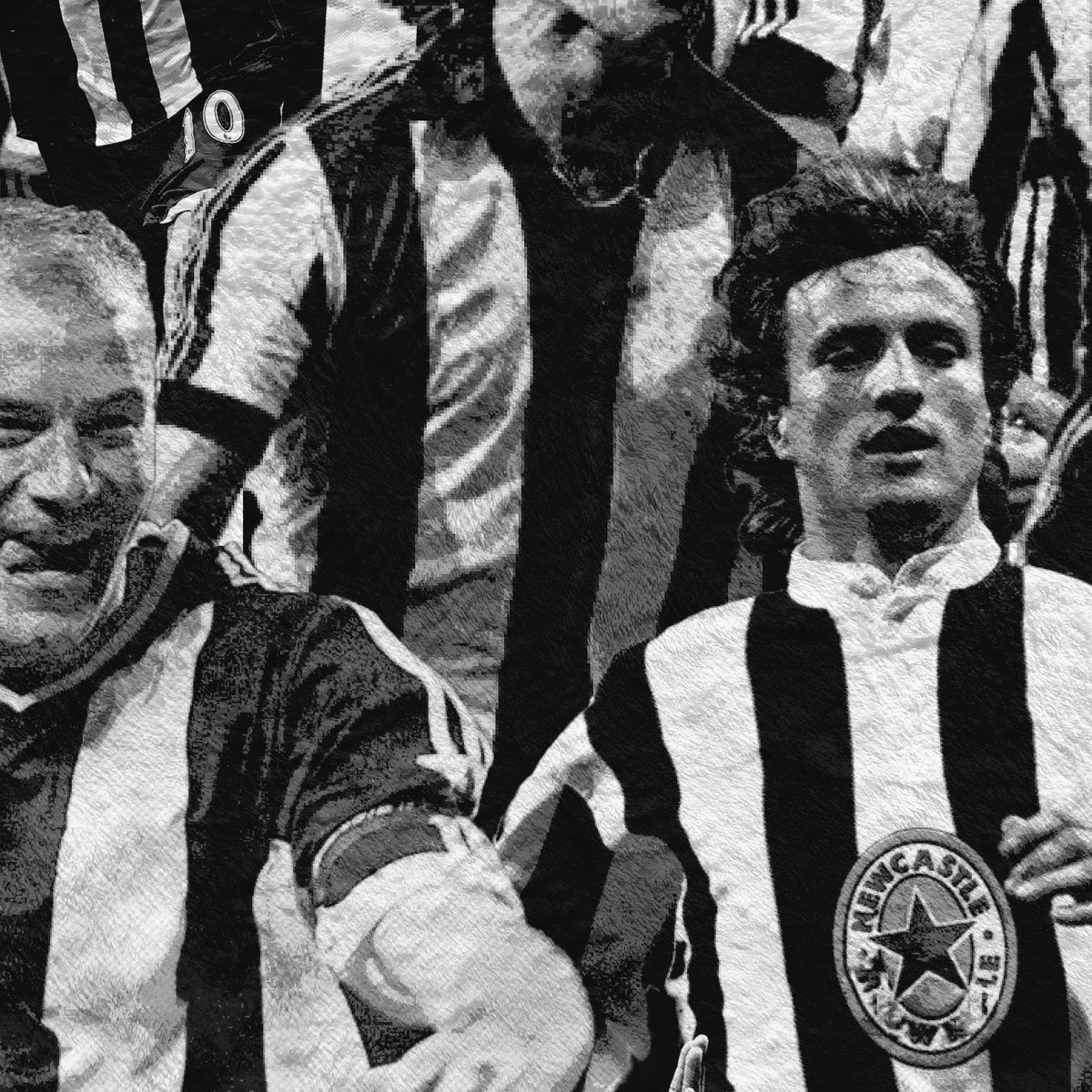 Newcastle Montage - Fleece 150cm X 150cm