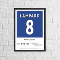 Frank Lampard Legend Stats Print