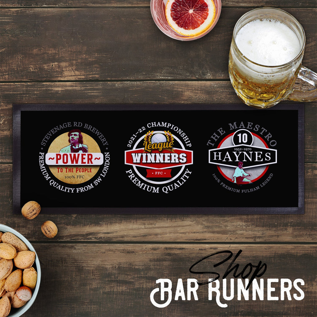 Fulham  - Football Legends - Bar Runner