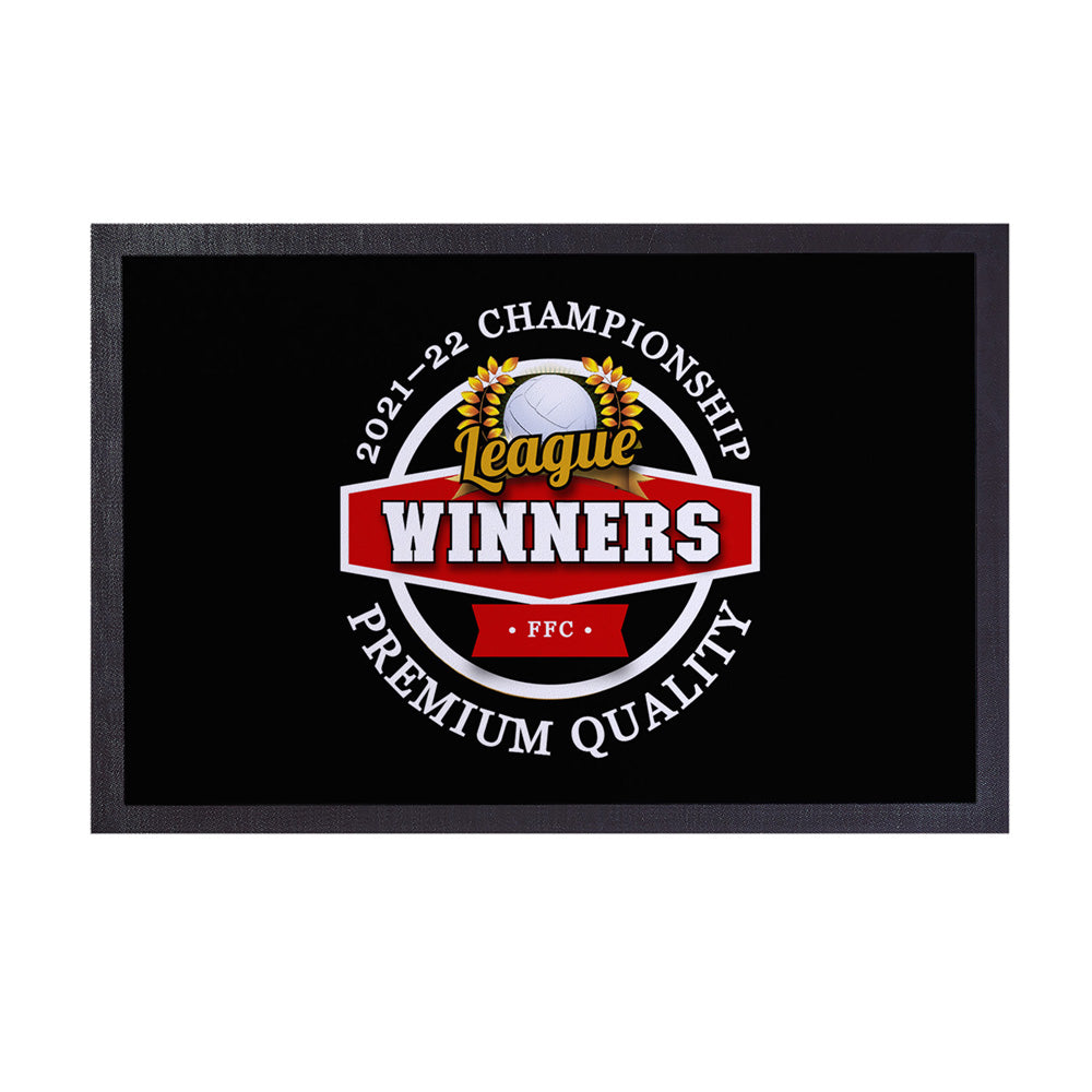 Fulham  Championship  - Football Legends - Door Mat -60cm X 40cm