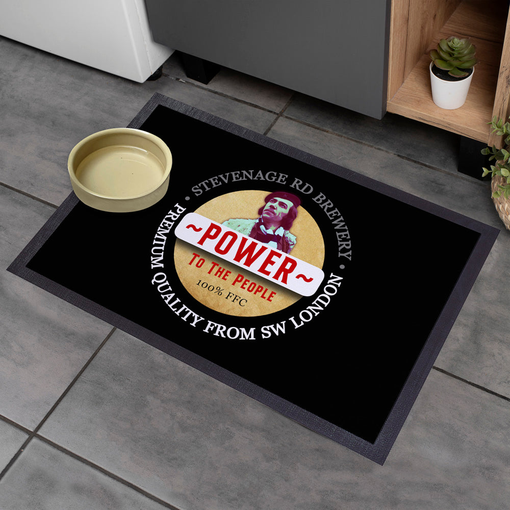 Fulham  Citizen Smith  - Football Legends - Door Mat -60cm X 40cm