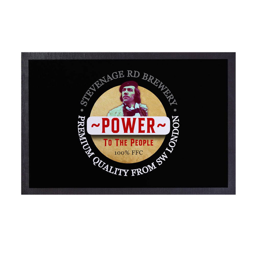 Fulham  Citizen Smith  - Football Legends - Door Mat -60cm X 40cm