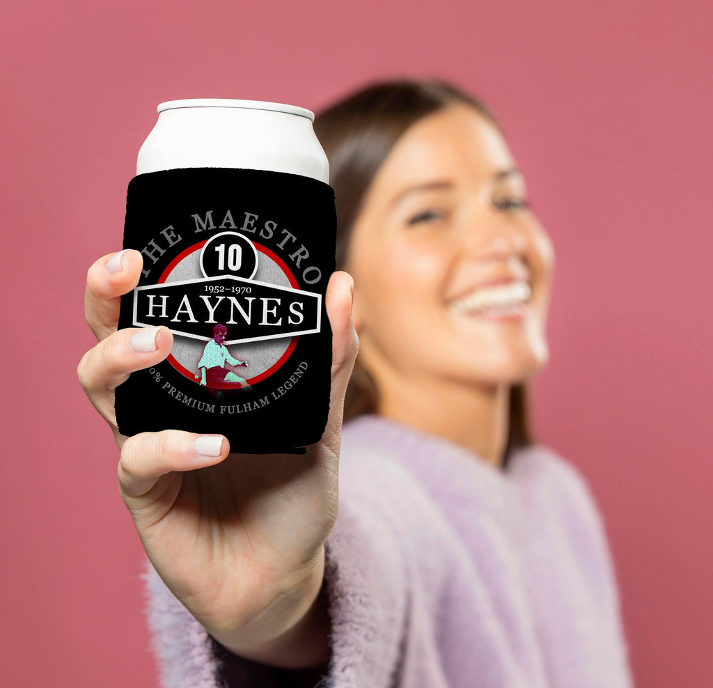 Fulham  Haynes - Football Legends - Can Cooler