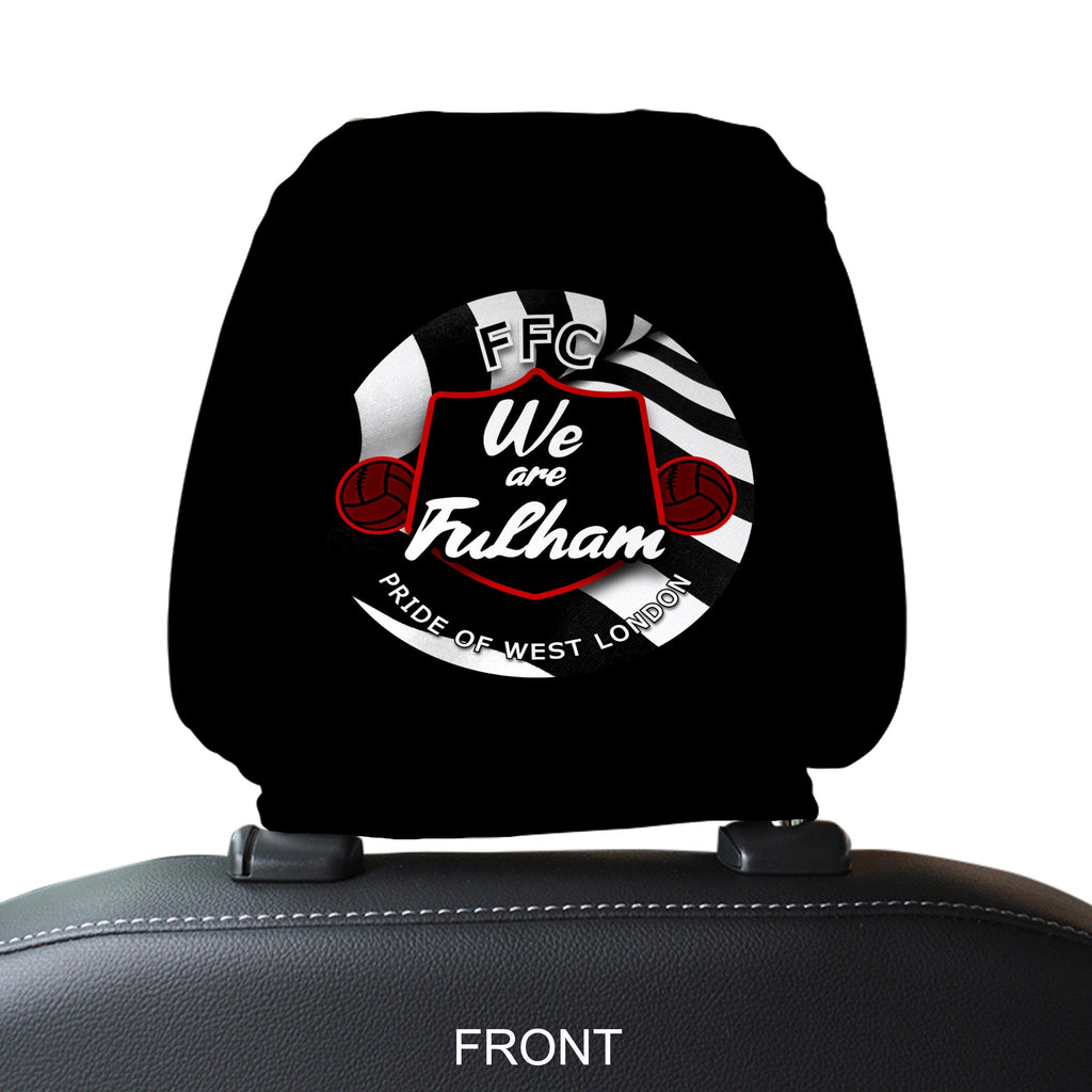 Fulham  We are Fulham - Football Legends - Headrest Cover