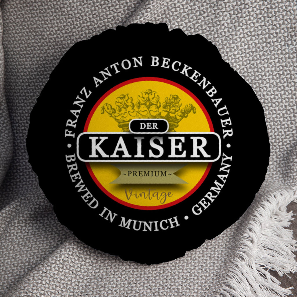 Germany Beckenbauer   - Legend Collection - Circle Cushion 14"