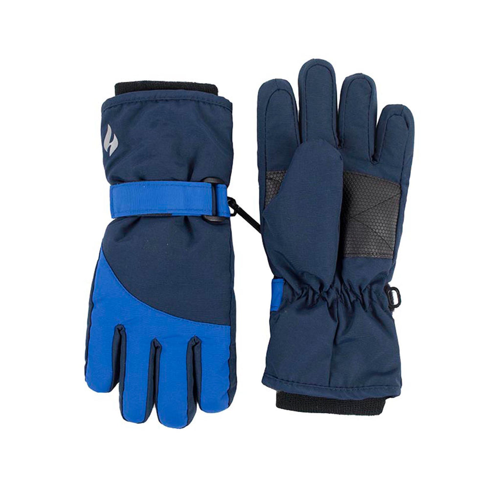 Kids Ski Gloves and Trapper Hat Set