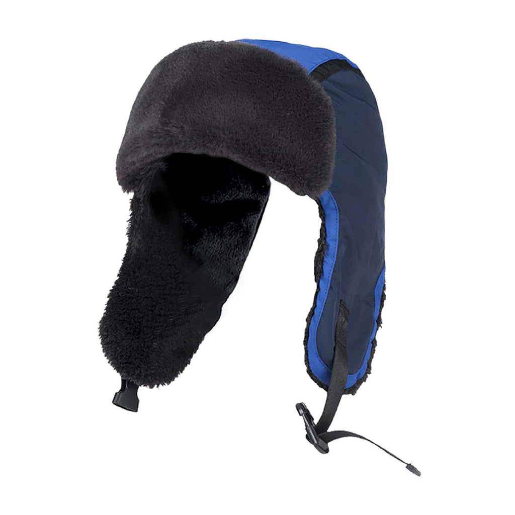 Kids Ski Gloves and Trapper Hat Set