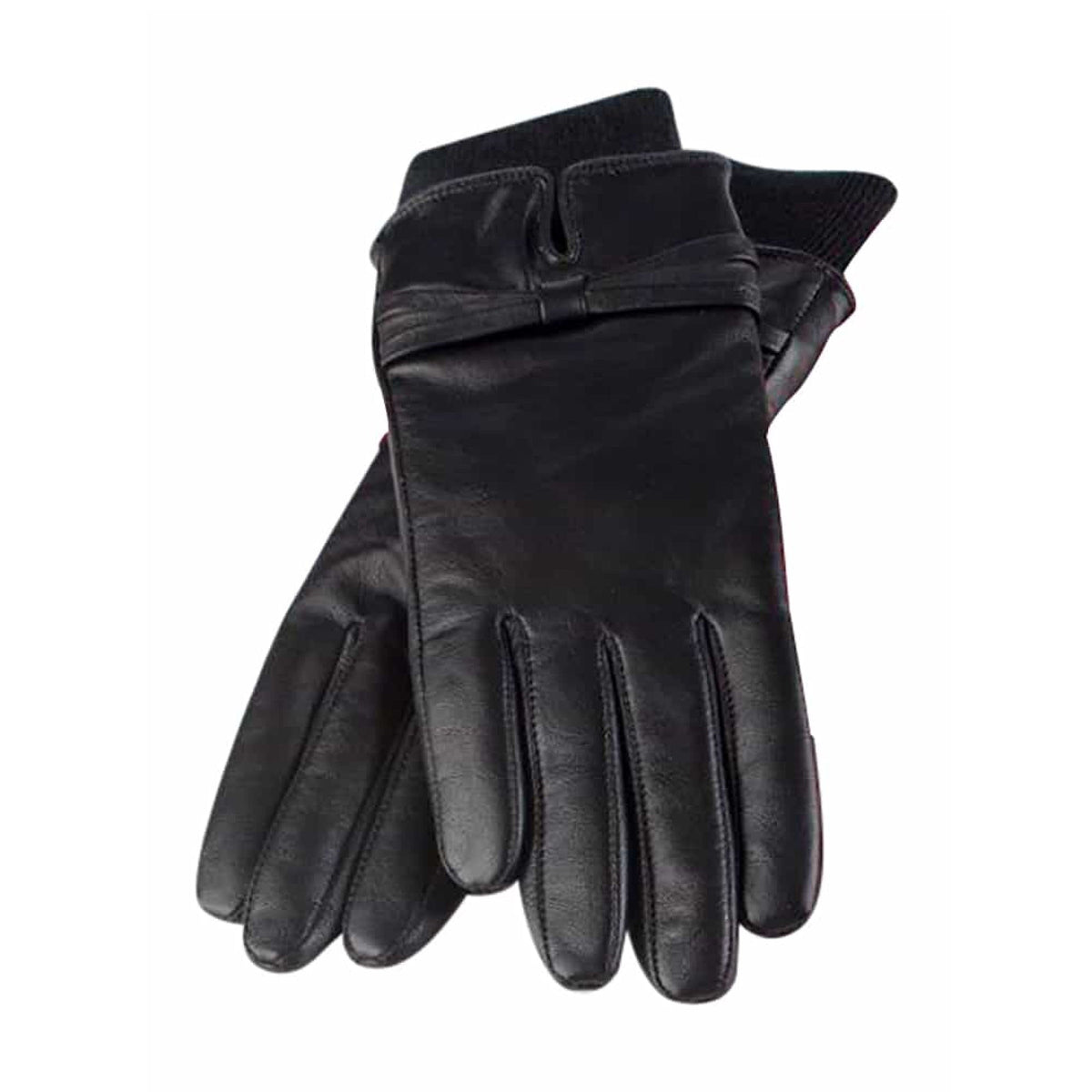 Ladies Fleece Lined Thermal Leather Gloves