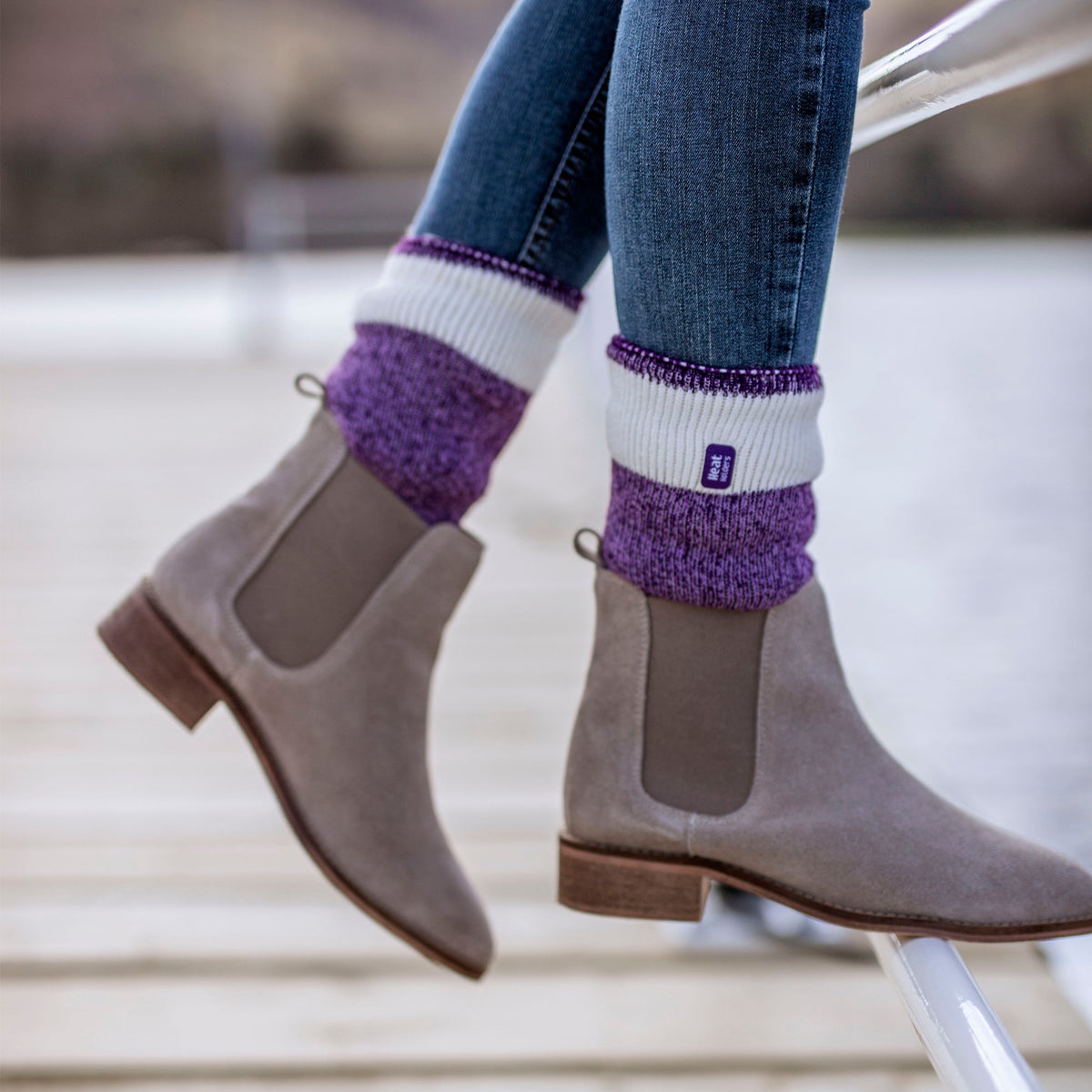Set of 3 Insulated Thermal Ladies Socks for Ultimate Cold Weather Comfort
