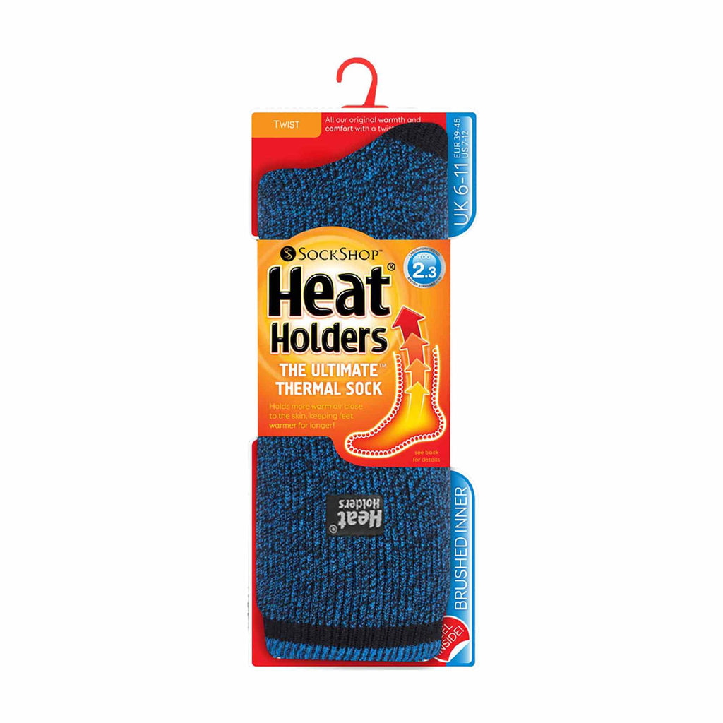 Heat Holders Men’s Twist Patterned Thermal Socks