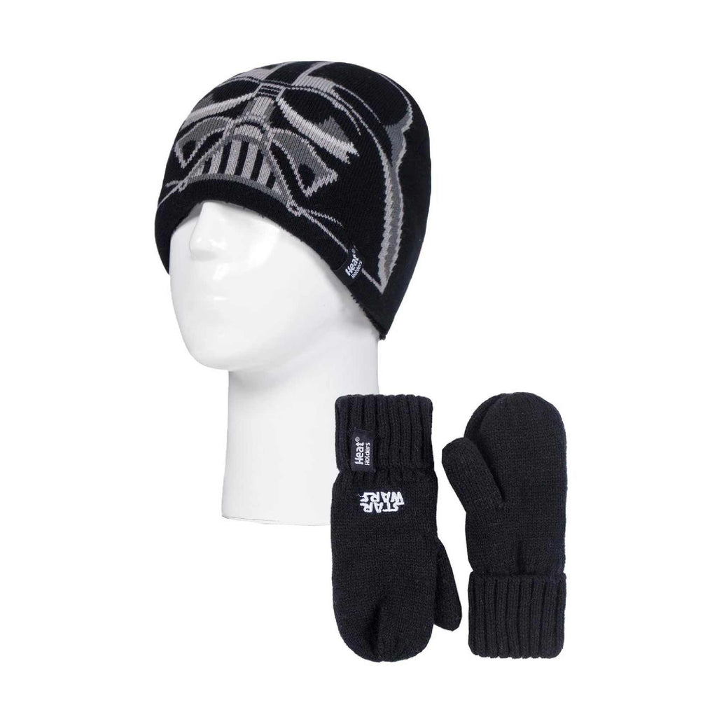 Boys Marvel Thermal Hat & Gloves Set for Winter