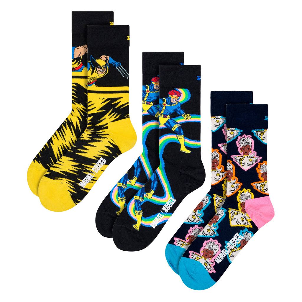 3 Pack X-Men Socks Bundle Novelty Socks | Gift Idea