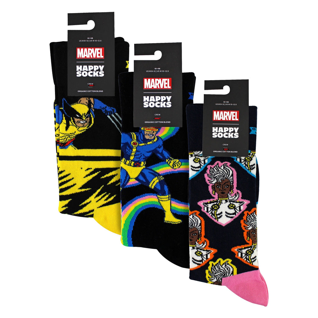 3 Pack X-Men Socks Bundle Novelty Socks | Gift Idea
