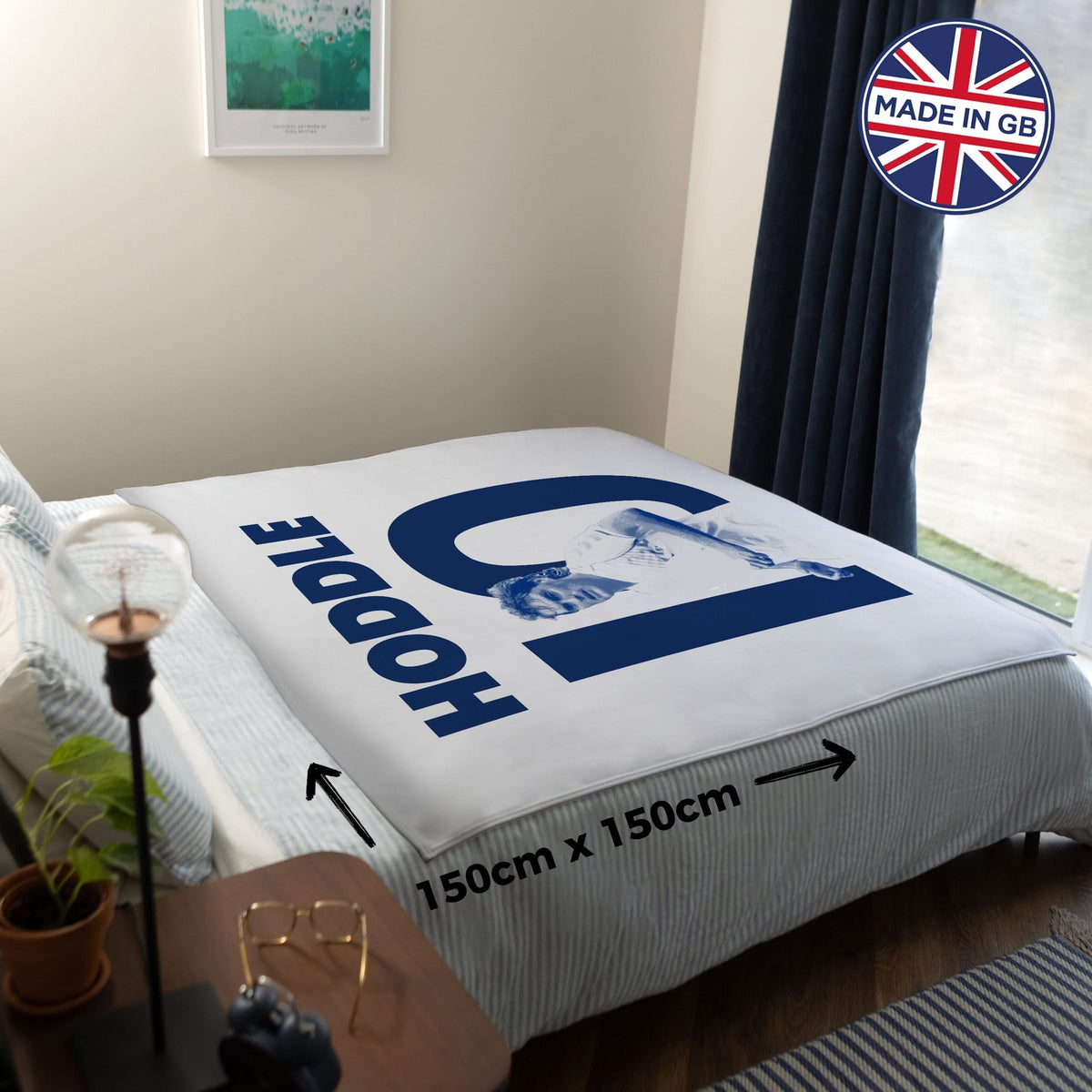 Totts Hoddle 10  - Fleece 150cm X 150cm