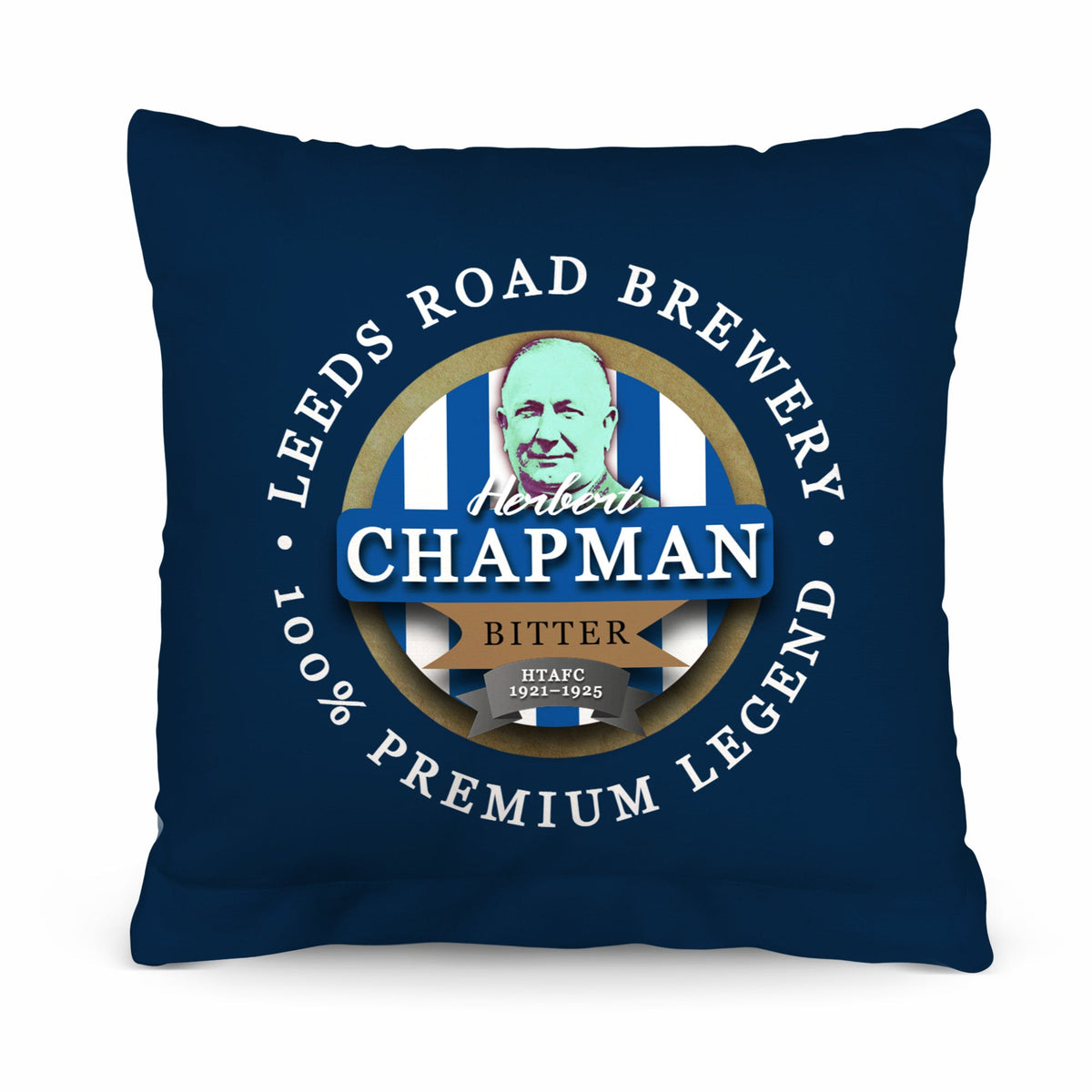 Huddersfield Chapman - Football Legends - Cushion 10"