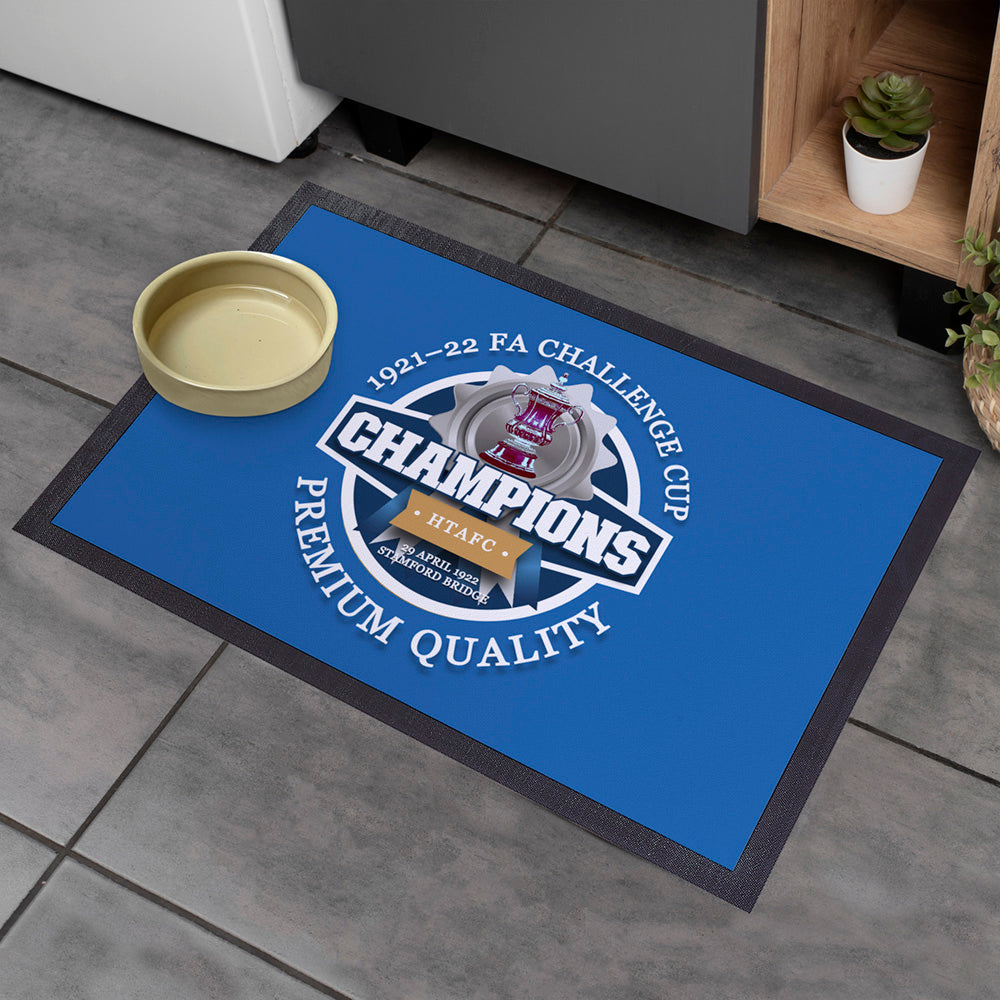 Huddersfield FA Cup  - Football Legends - Door Mat -60cm X 40cm
