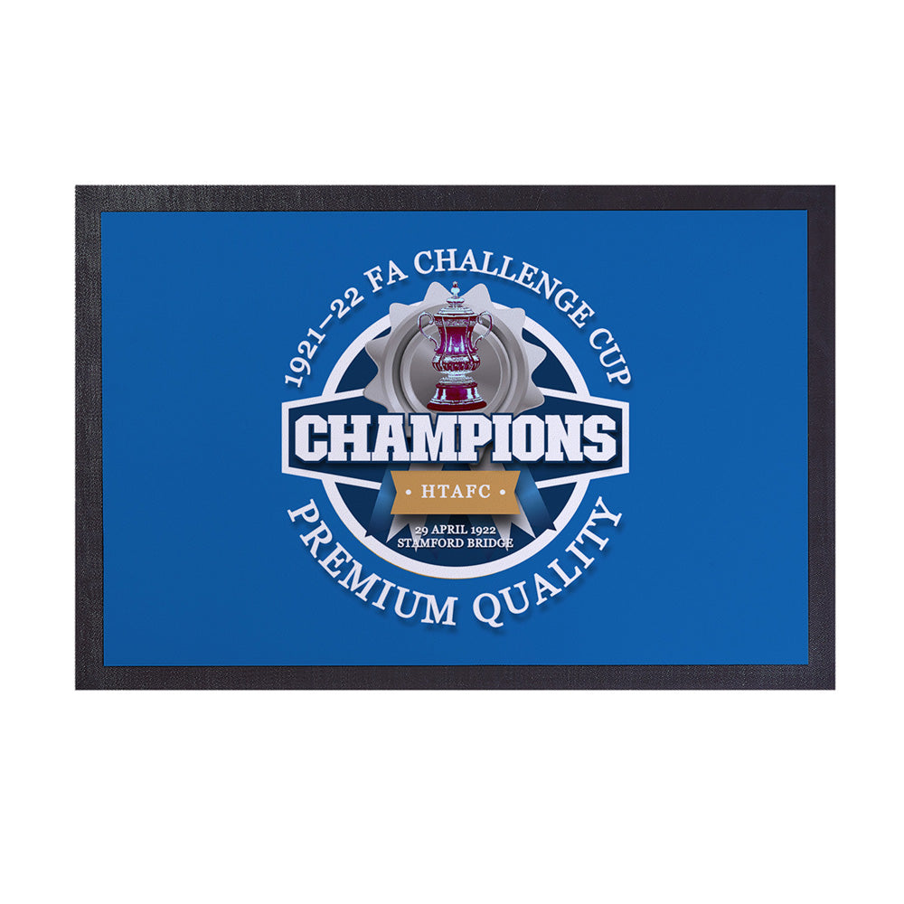 Huddersfield FA Cup  - Football Legends - Door Mat -60cm X 40cm