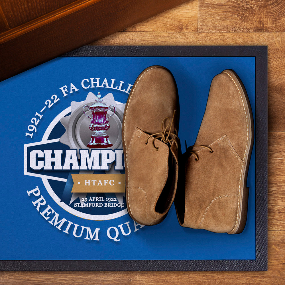 Huddersfield FA Cup  - Football Legends - Door Mat -60cm X 40cm
