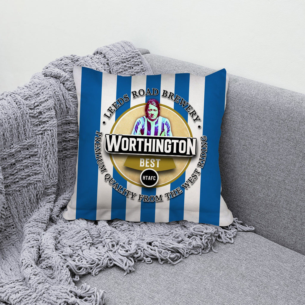 Huddersfield Worthington - Football Legends - Cushion 10"