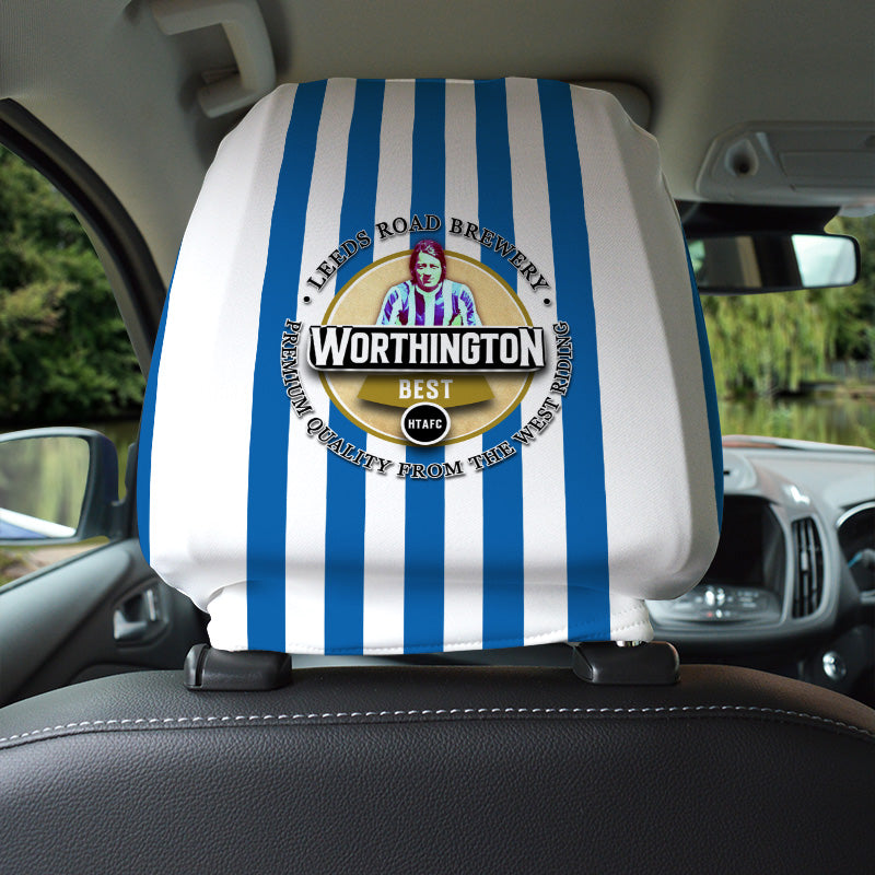 Huddersfield Worthington - Football Legends - Headrest Cover