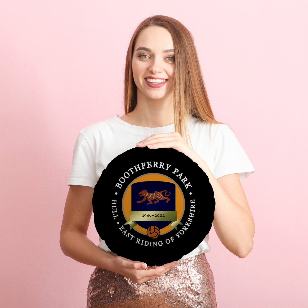 Hull Boothferry - Football Legends - Circle Cushion 14"