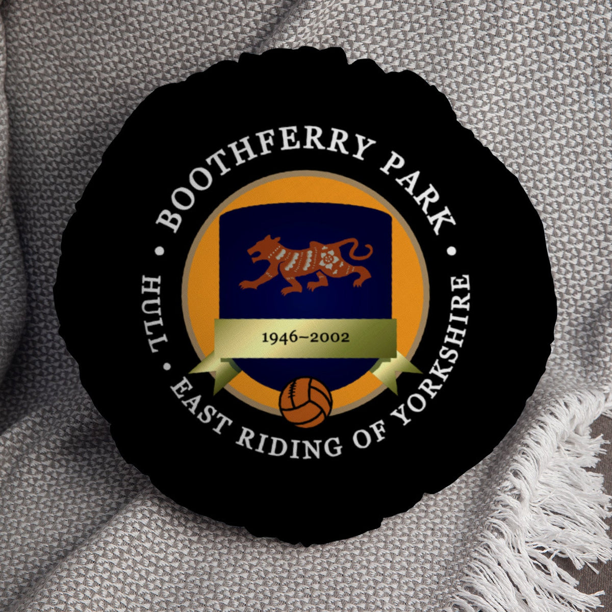 Hull Boothferry - Football Legends - Circle Cushion 14"