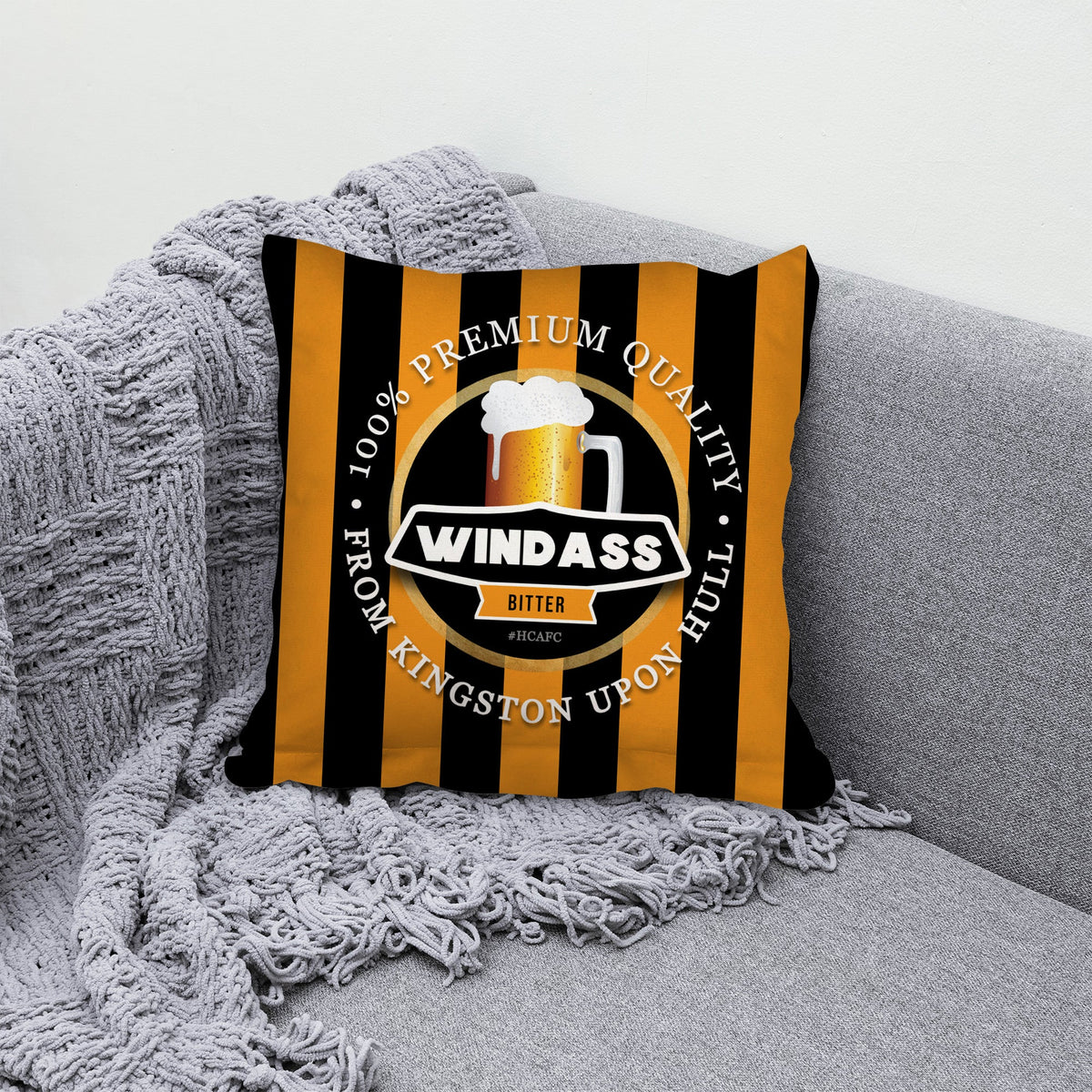 Hull Windass - Football Legends - Cushion 10"