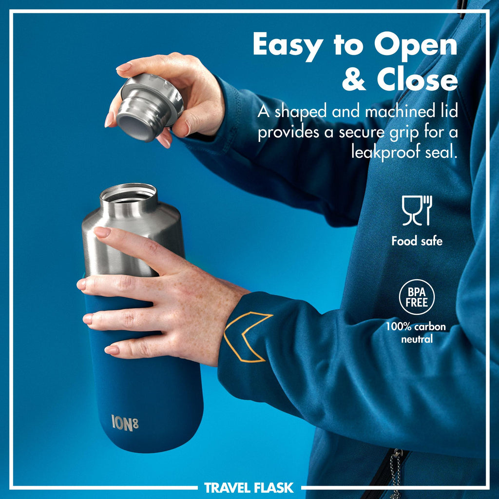 Luma Vacuum Insulated, Flask & Mug, Deep Teal, 700ml (24oz)