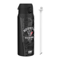 NFL x ION8 Insulated Steel Water Bottle, NFL Texans, 750ml (24oz)