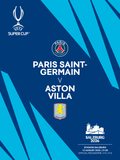 2026 UEFA Super Cup PSG v Aston Villa Official Matchday Programme 12th August 2026