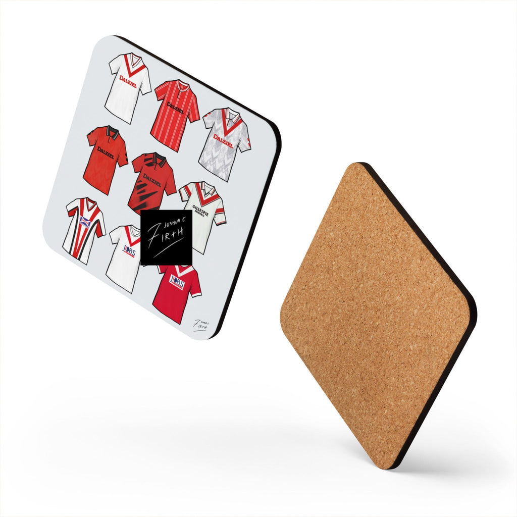 Airdrie Retro Shirts Memorabilia Football Coaster