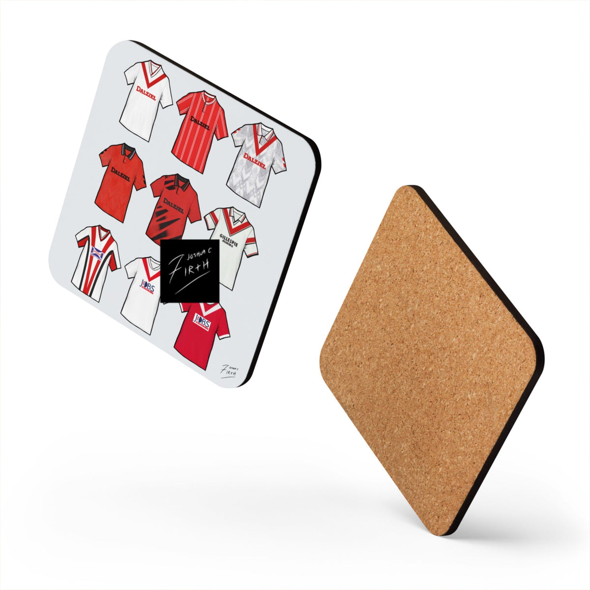 Airdrie Retro Shirts Memorabilia Football Coaster
