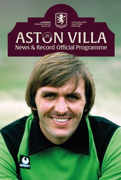 Aston Villa 2026/2027 Official Home Matchday Programmes