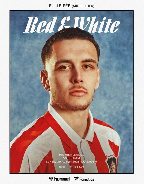 Sunderland 2026/2027 Official Home Matchday Programmes