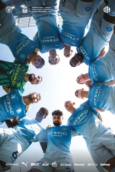 Manchester City 2026/2027 Official Home Matchday Programmes