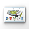 Yorkshire Style Retro Shirts & Headingley Stadium Cricket Print