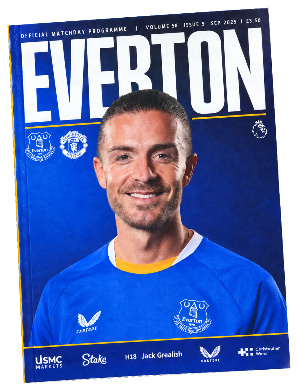 Everton 2026/2027 Official Home Matchday Programmes