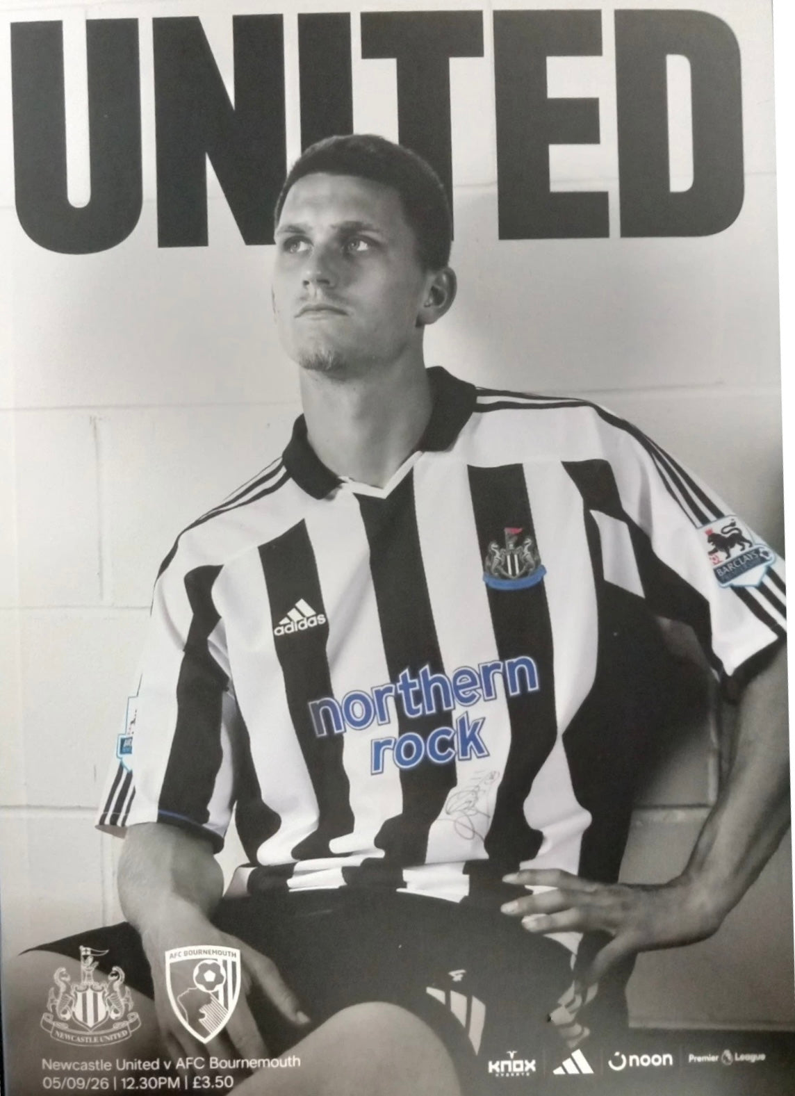 Newcastle United 2026/2027 Official Home Matchday Programmes
